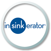 Insinkerator logo our Daly City plumbers use Insinkerator garbage disposals